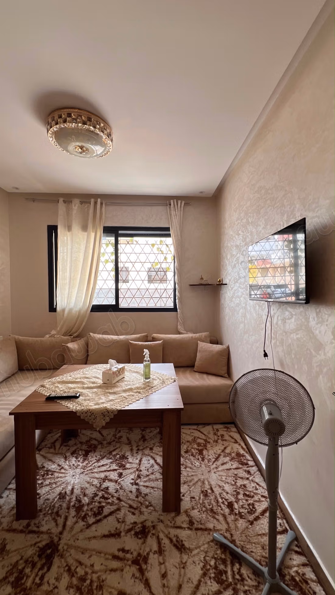 Bel appartement à louer à Sidi Rahal. 1 bonne chambre. Meublé