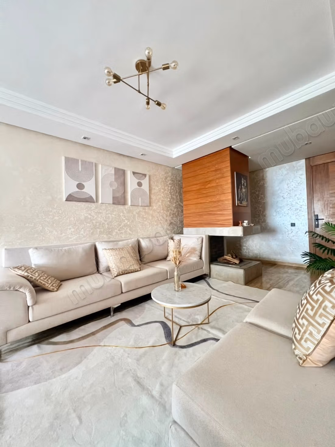 Magnifique rez de jardin 2 chambres à dar bouazza