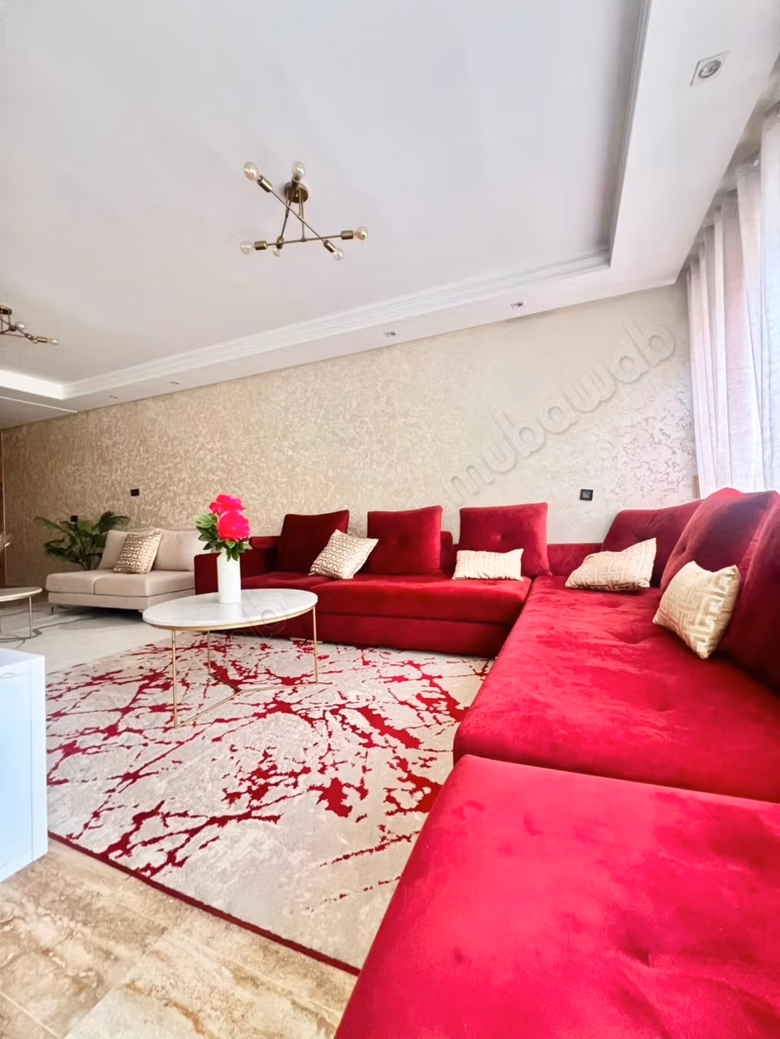 Magnifique rez de jardin 2 chambres à dar bouazza