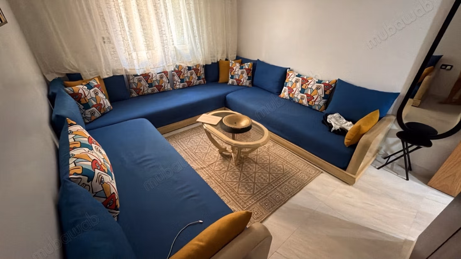 Bel appartamento in affitto a El Mansouria. Superficie 90 m²