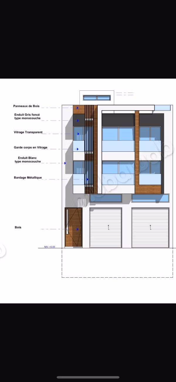 Apartamento de Arquitecto 1 habitación Box, Vista Océano