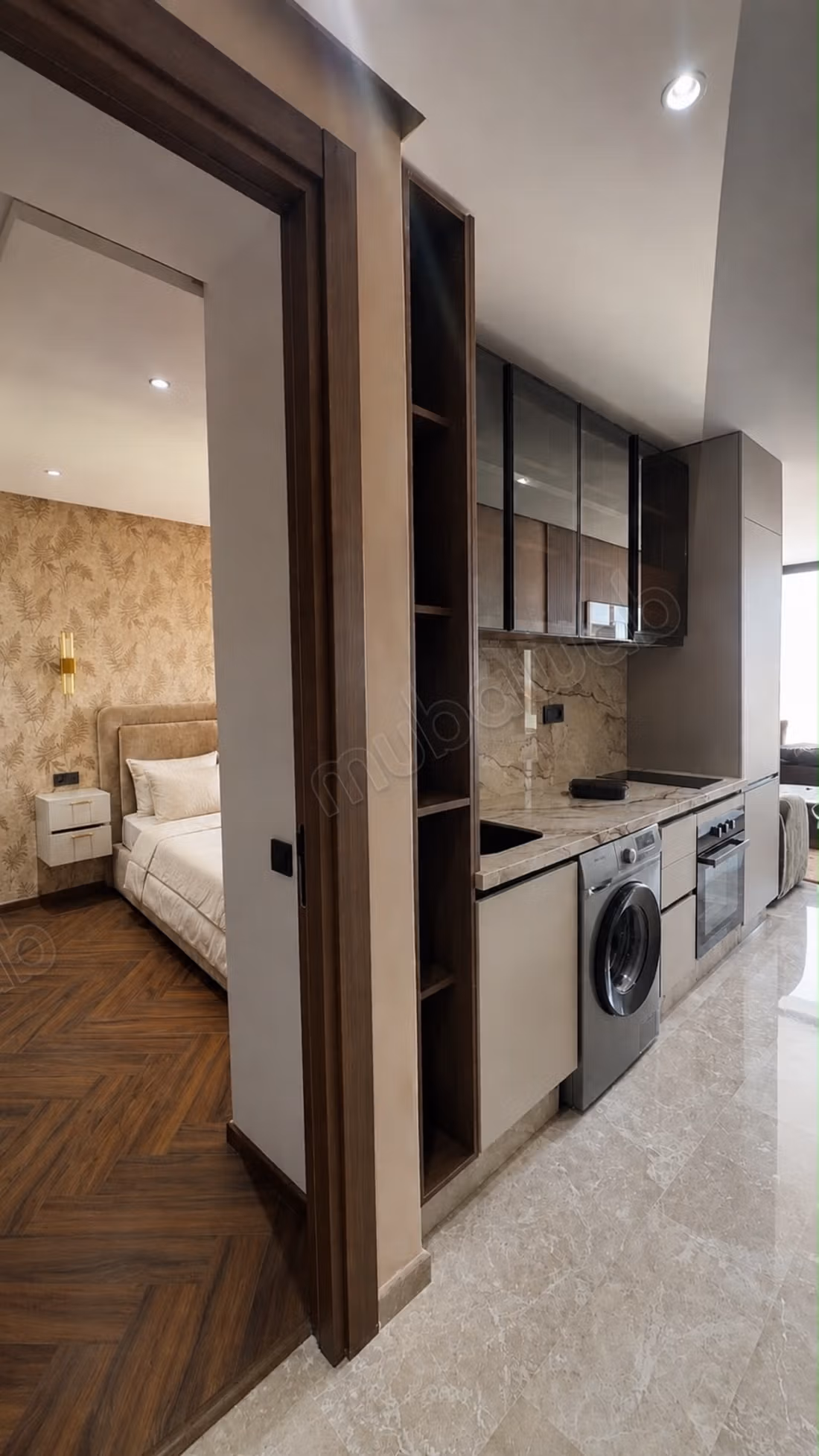 Appartement à louer à Les princesses. 1 belle chambre. Meublé