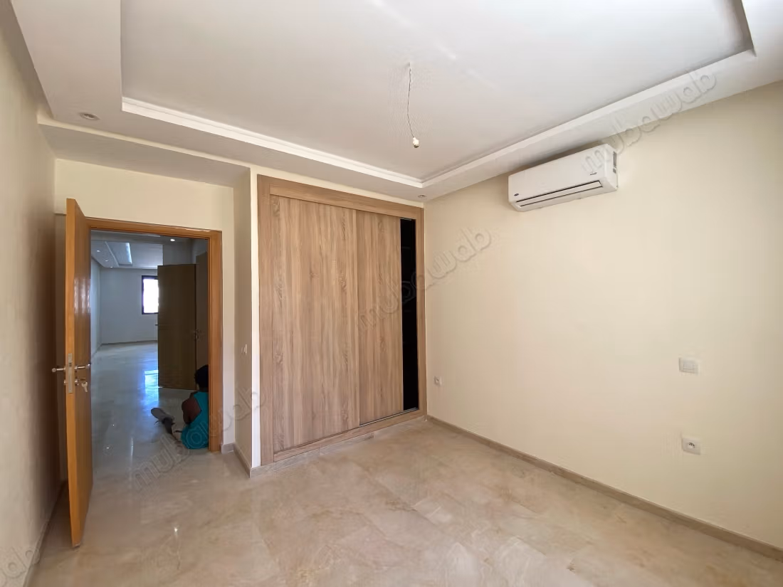Rent this apartment in Agdal. 2 bedrooms. With elevator and terrace
