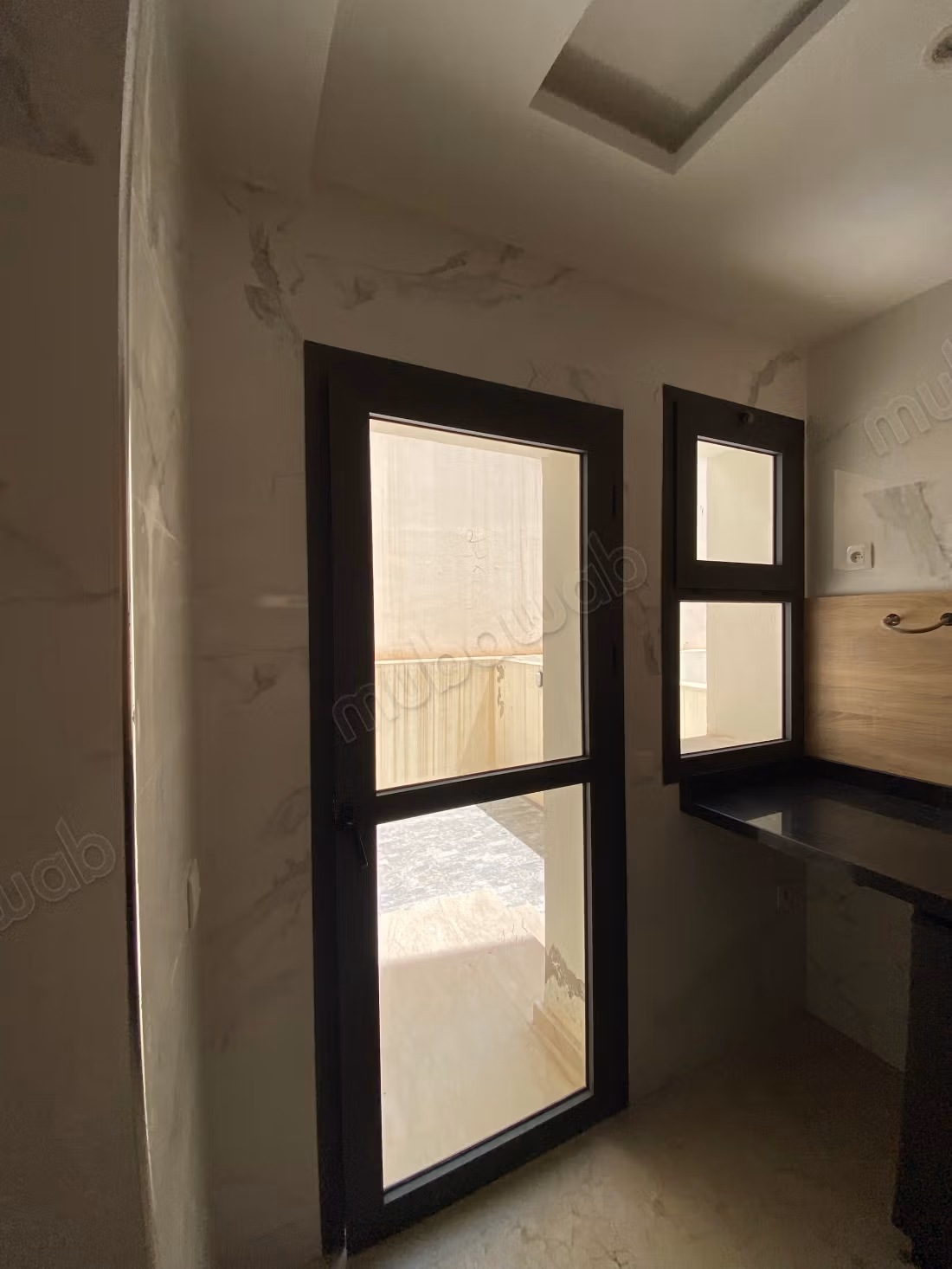 Rent this apartment in Agdal. 2 bedrooms. With elevator and terrace
