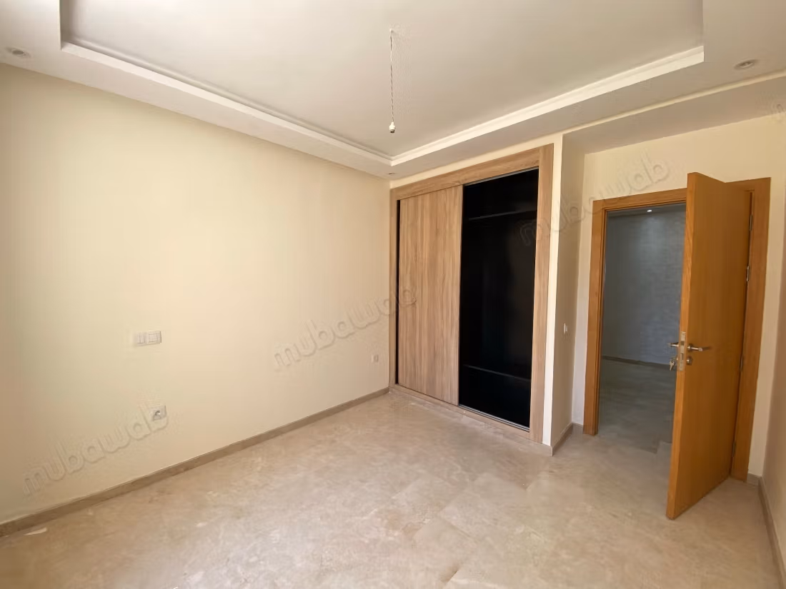 Rent this apartment in Agdal. 2 bedrooms. With elevator and terrace