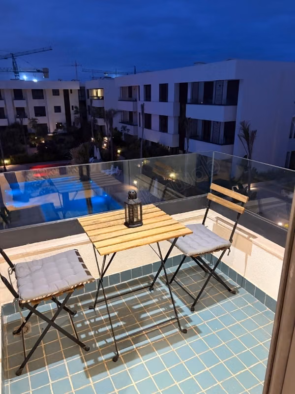 Prachtige moderne studio van 40 m² in Abdelmoumen - 7.000 DH
