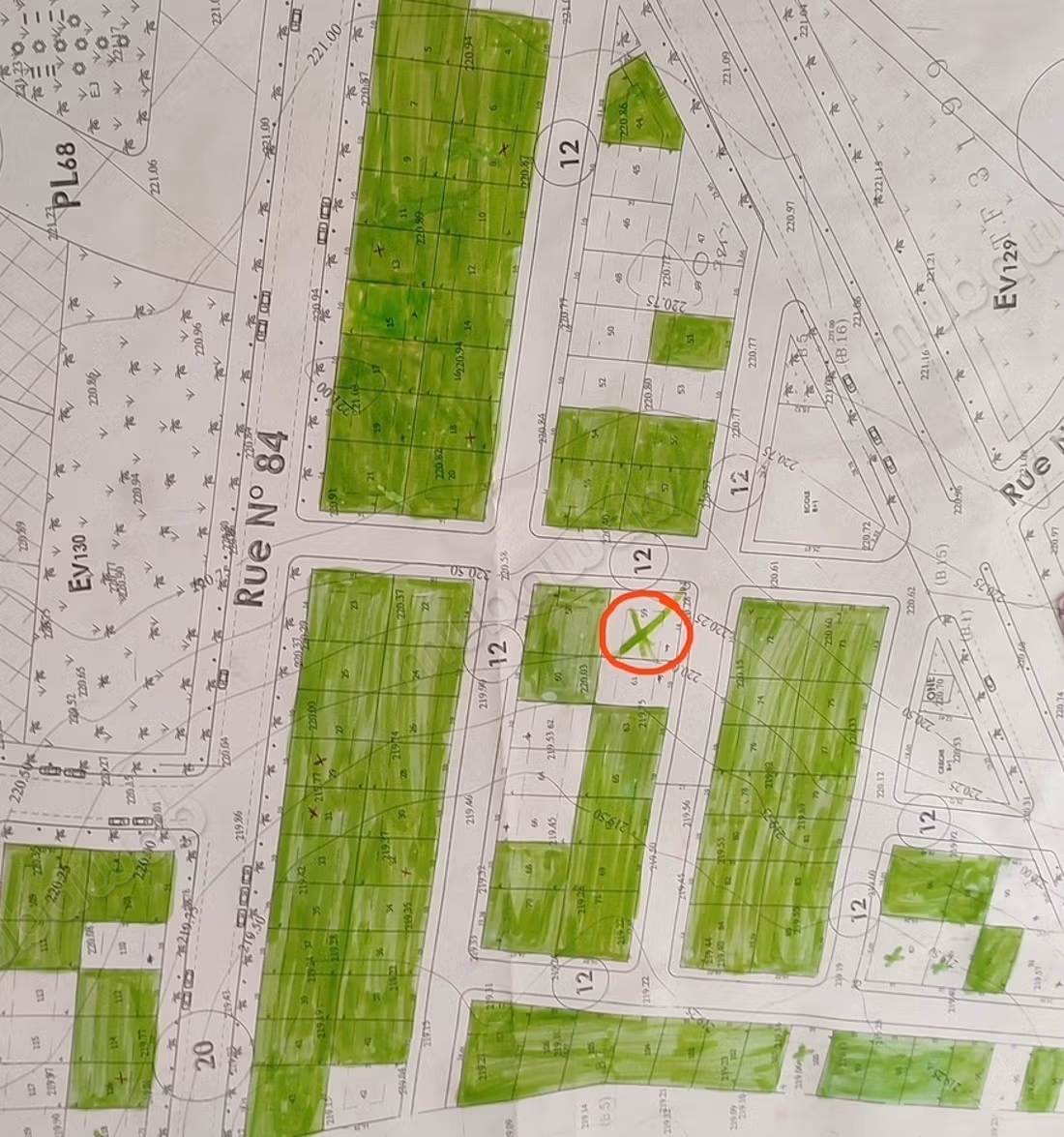 Magnífico terreno villa a la venta en Berrechid. Superficie 224 m²