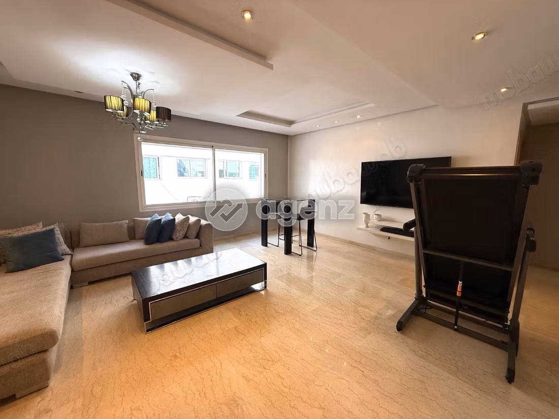 Appartement te huur 85 m², 2 slaapkamers Val Fleurie Casablanca