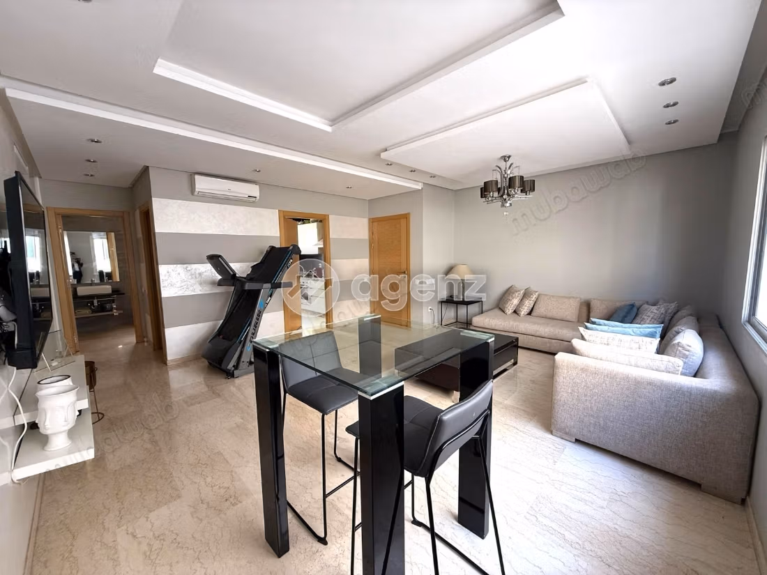 Appartement te huur 85 m², 2 slaapkamers Val Fleurie Casablanca
