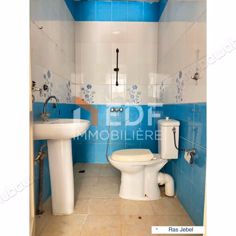 A Vendre RDC S3 à Ras Jebel, Bizerte