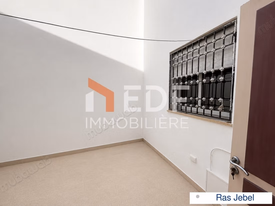 A Vendre RDC S3 à Ras Jebel, Bizerte