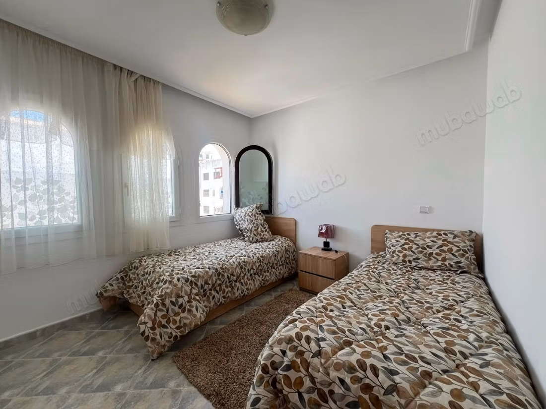 Furnished apartment with sea view