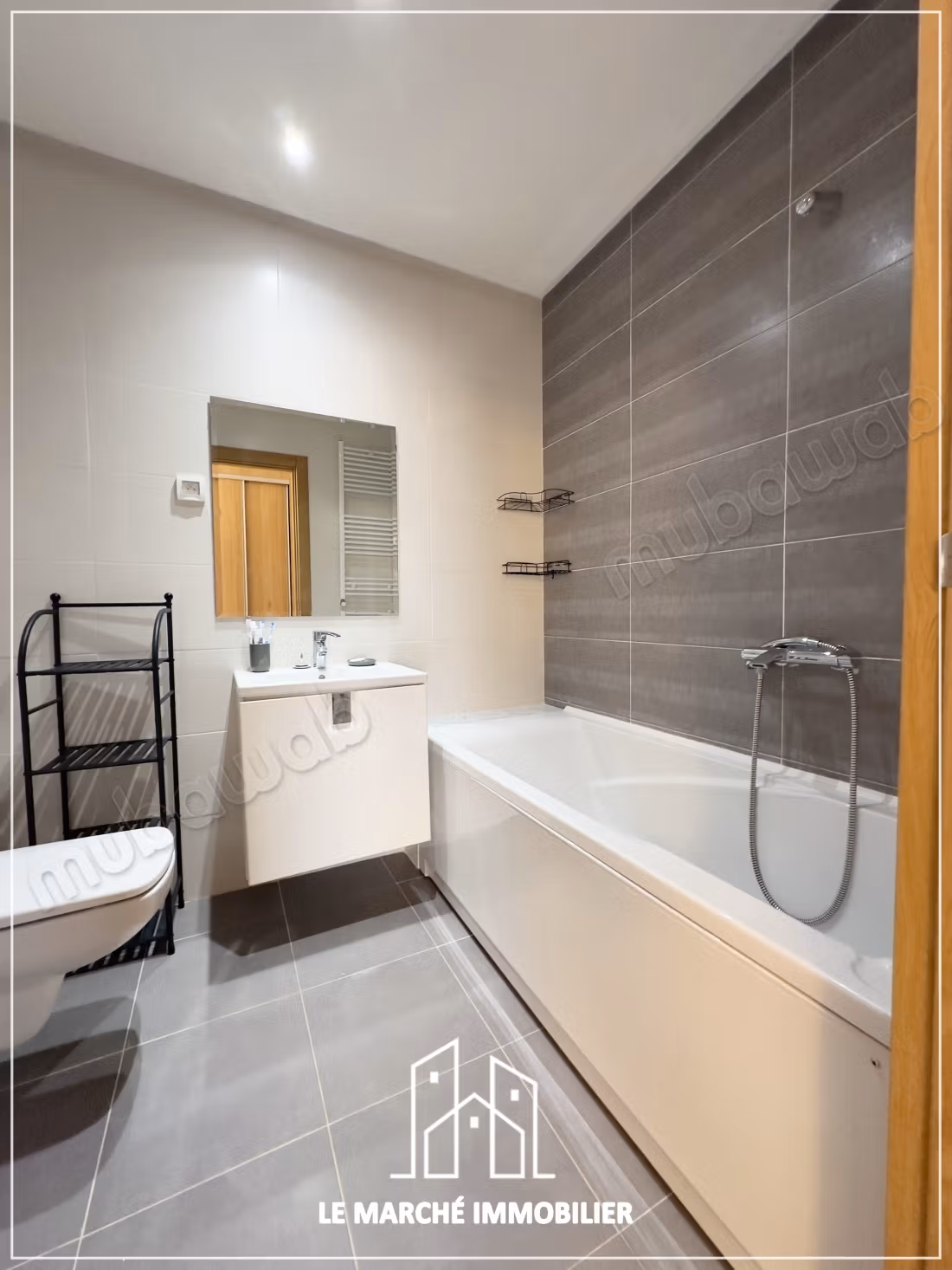 A vendre s2 avec terrasse jardin d el menzah 2