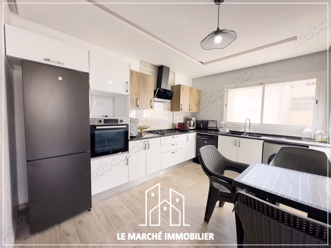 A vendre s2 avec terrasse jardin d el menzah 2