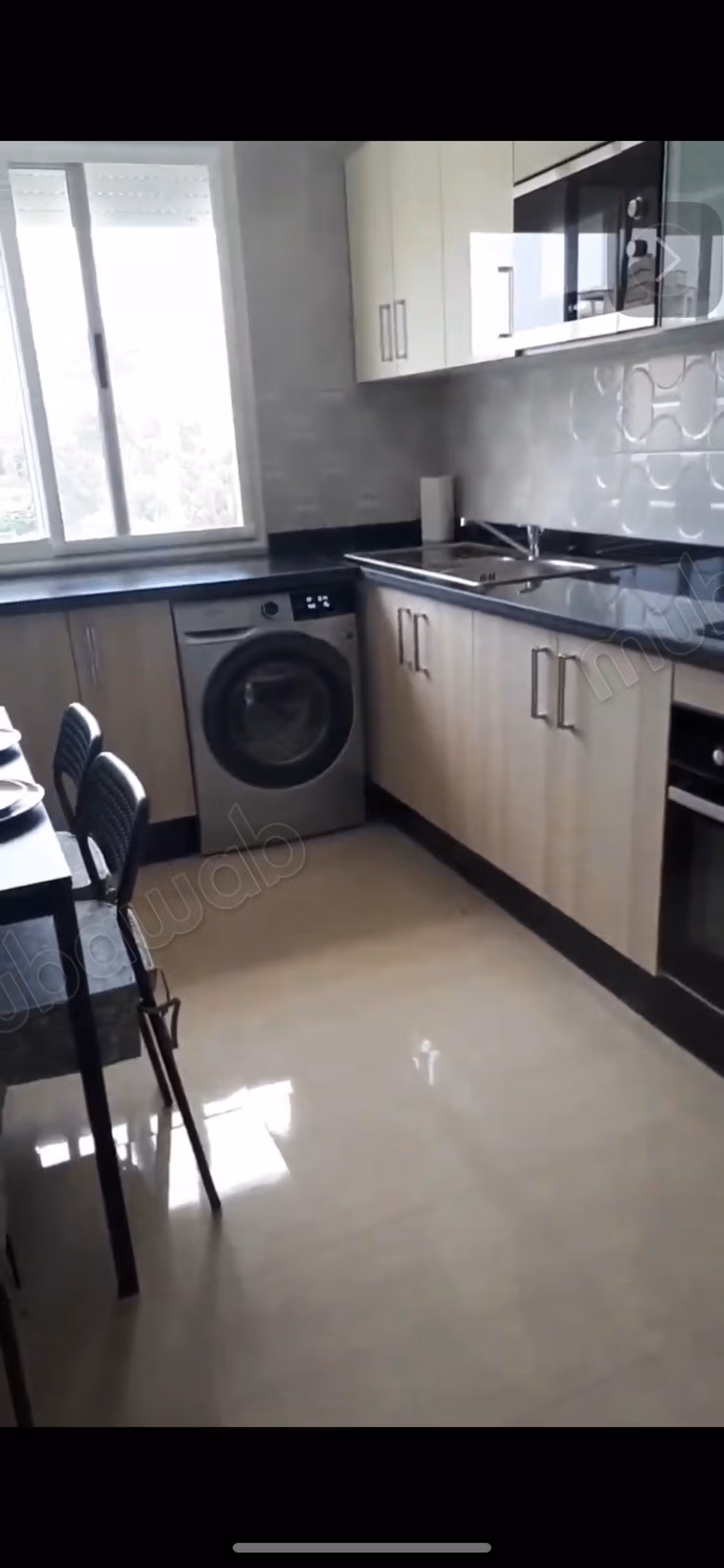 Bel appartement meublé 87 m2 Aïn Sebaâ