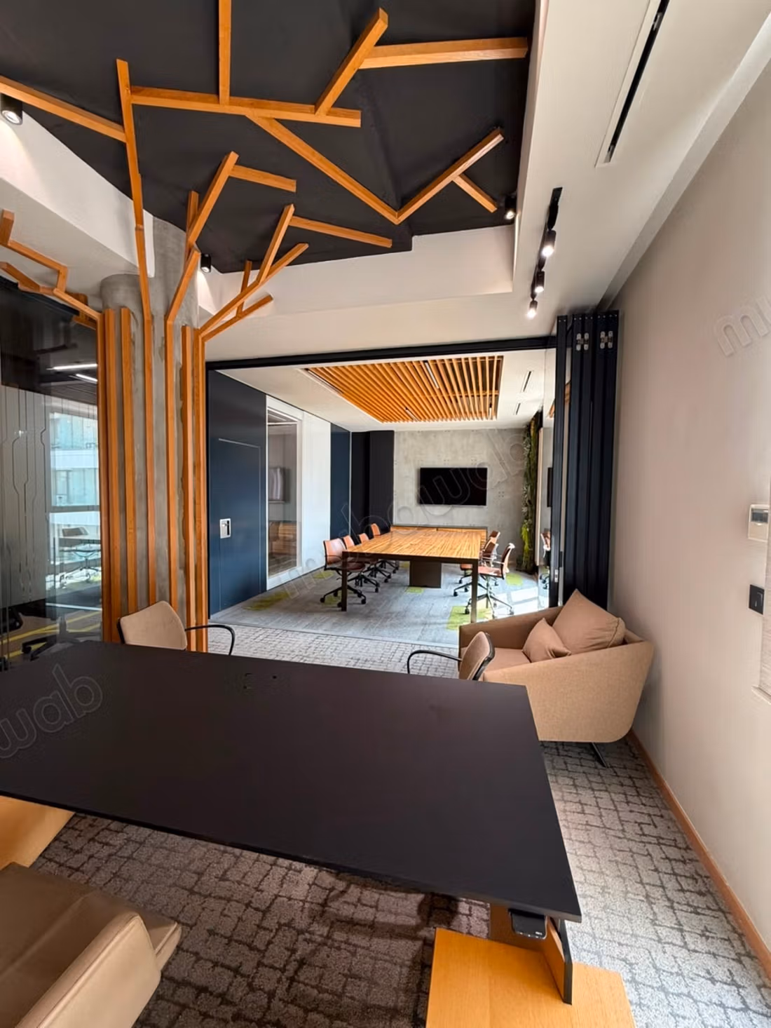 Bureau meublé 130 m², Sidi Maarouf