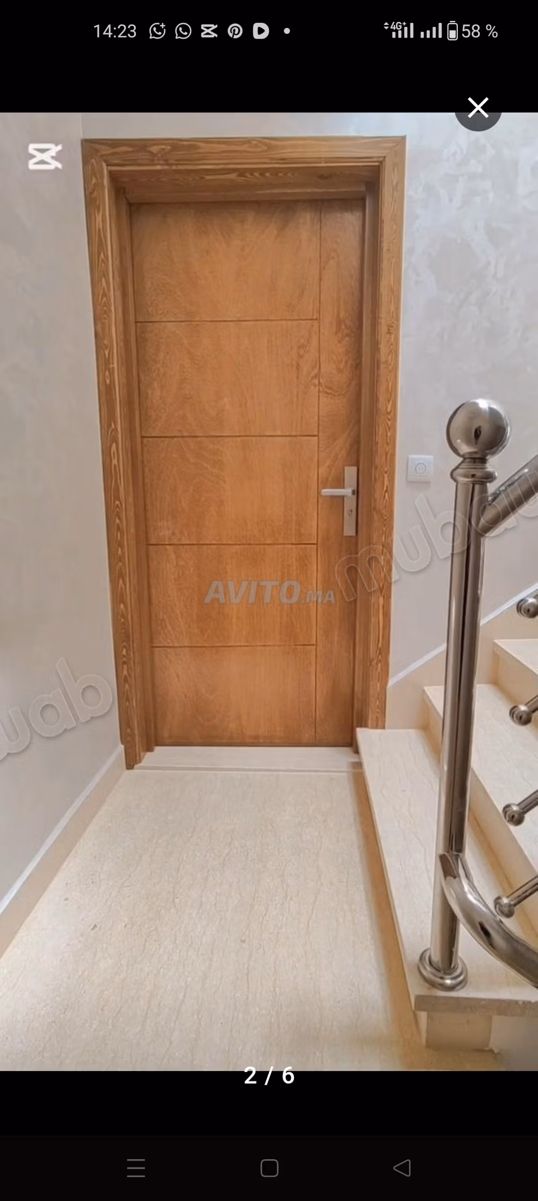 Vend appartement à Hay Salam. 1 Pièce. Cuisine bien équipée