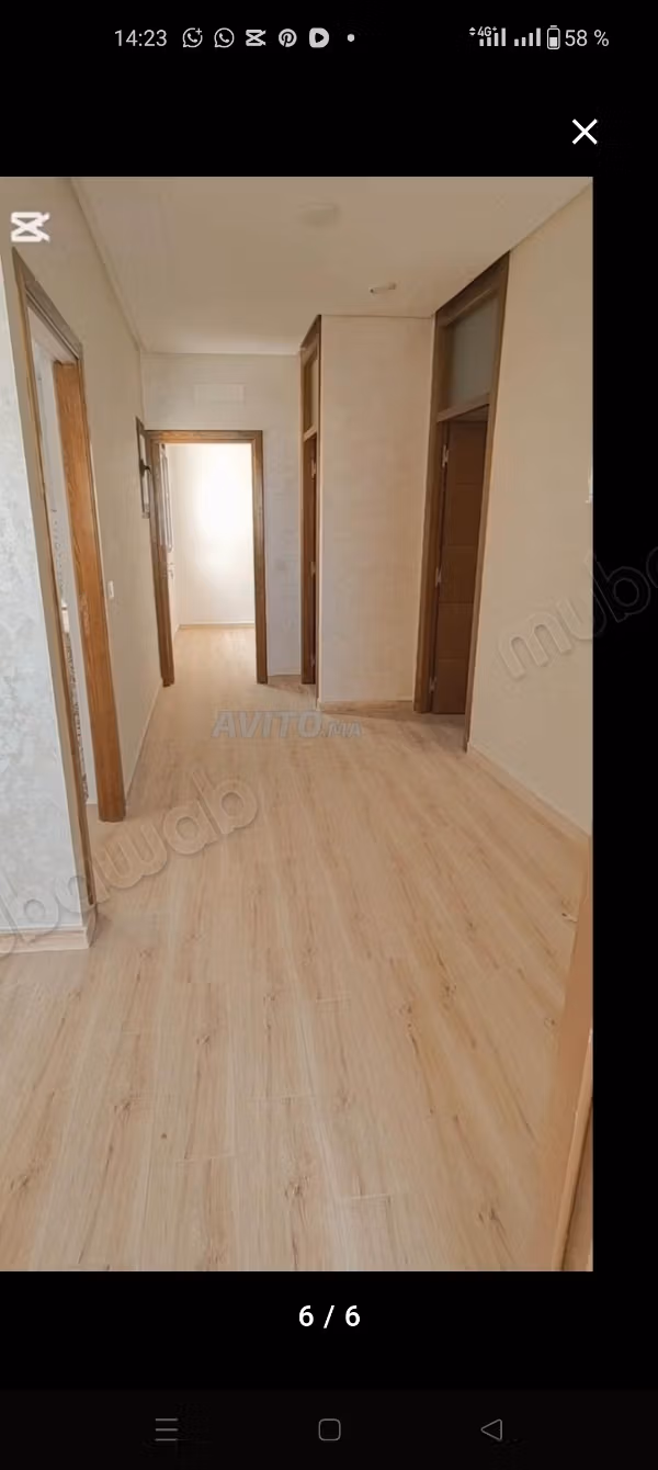 Vend appartement à Hay Salam. 1 Pièce. Cuisine bien équipée