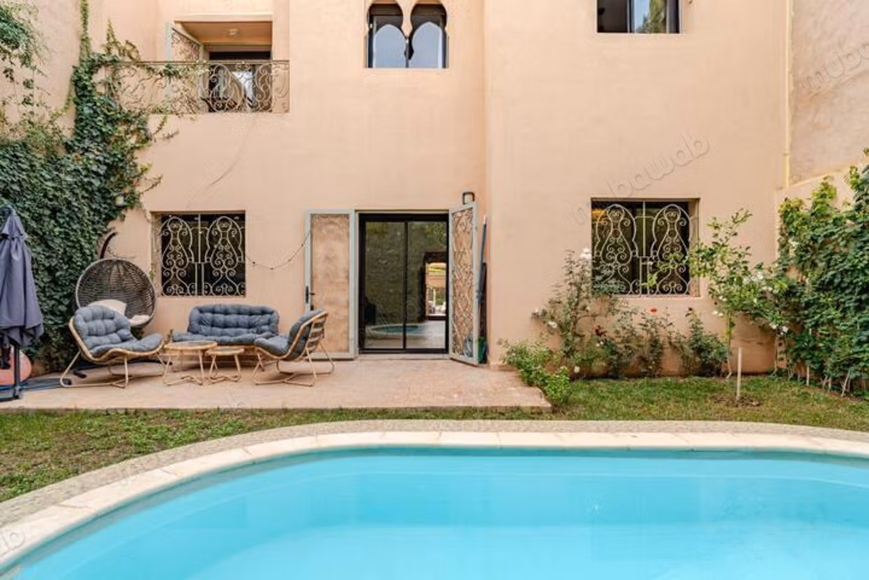 Villa Meublée à la Location 
piscine privée 
Targa Marrakech