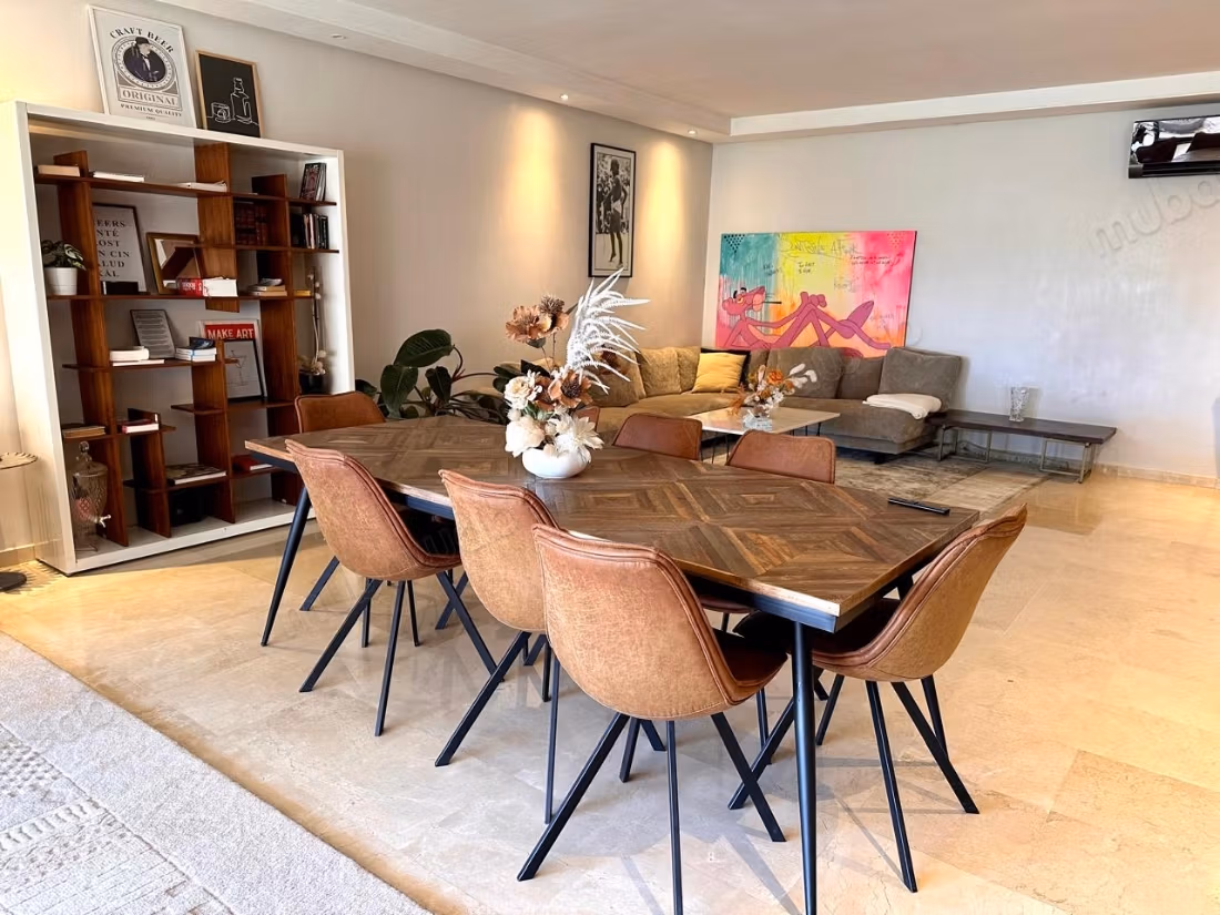 Superbe appartement Meublé à louer DAR BOUAZZA