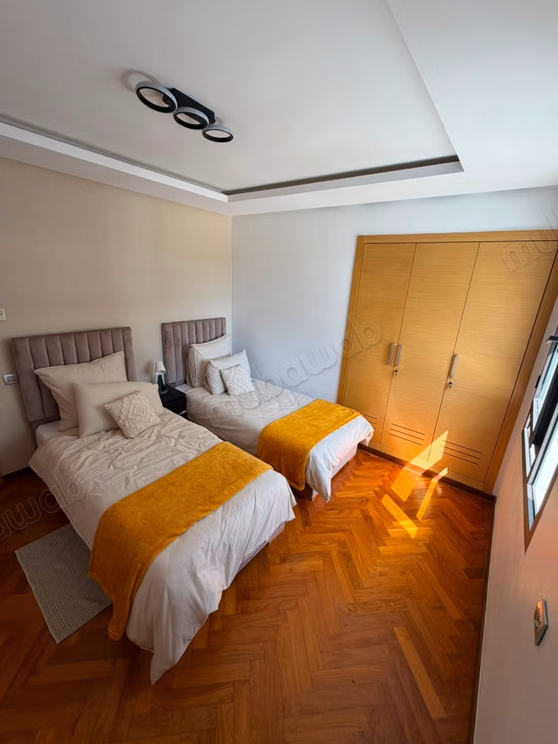 Appartement à louer à Casablanca Finance City. 
2 chambres ensoleillé Meublé