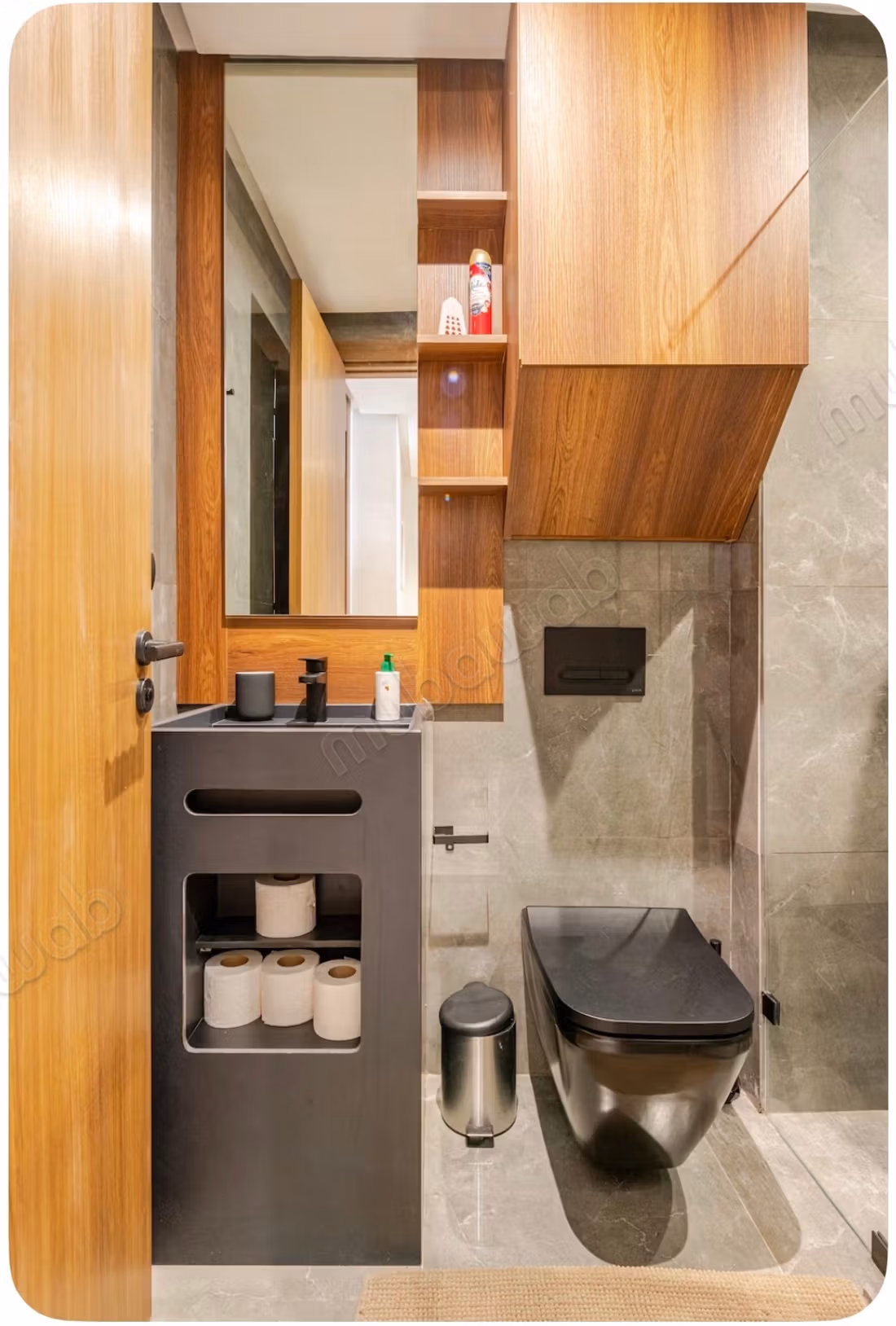 Studio meublé avec grande terrasse