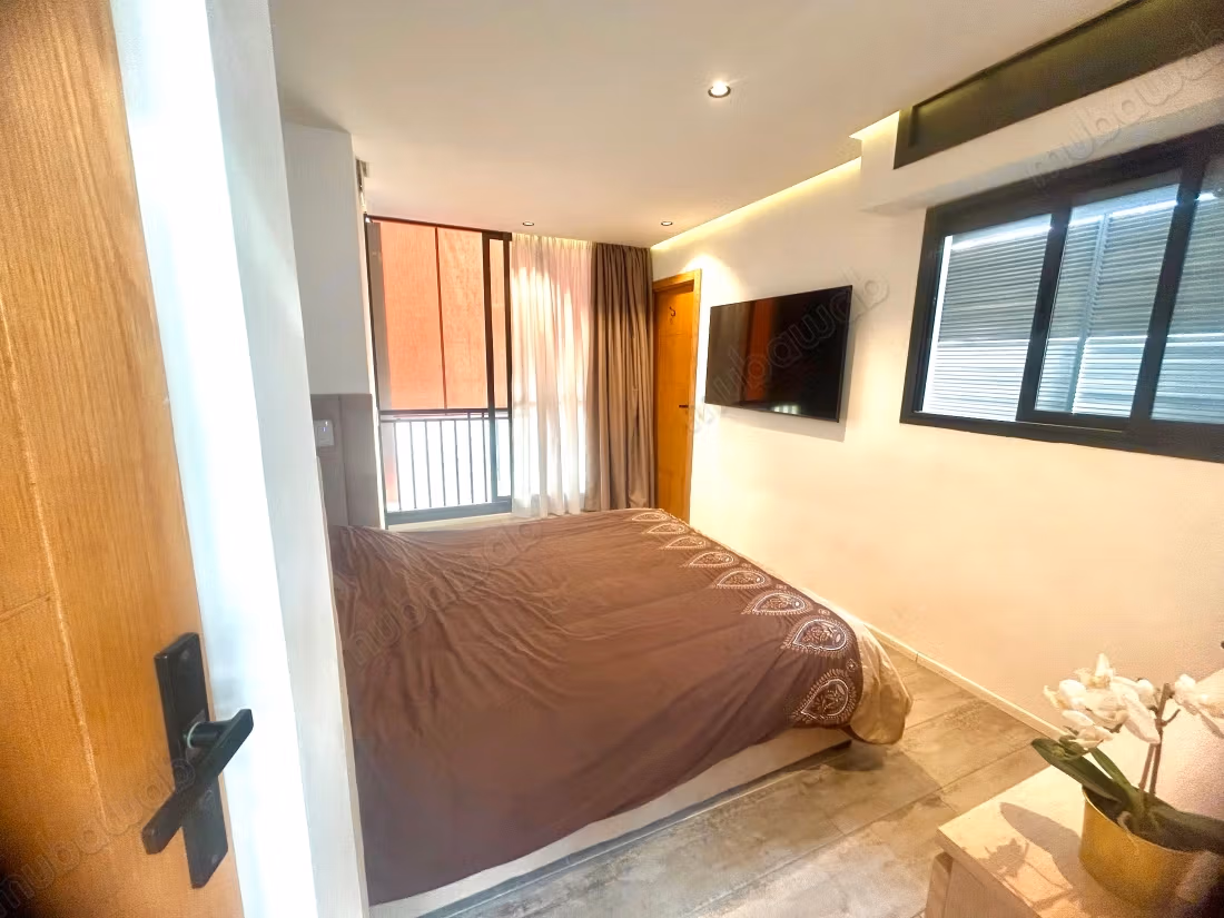 Apartamento de lujo en la extensión de Maârif. Superficie de 75 m². Amueblado