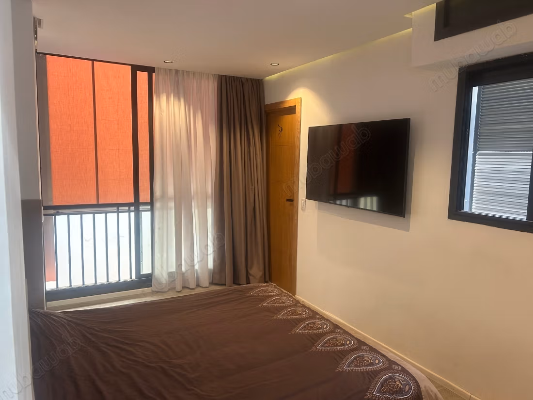 Apartamento de lujo en la extensión de Maârif. Superficie de 75 m². Amueblado