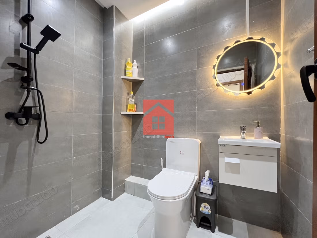 Appartement meublé avec balcon disponible