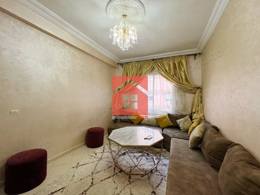 Appartemen Meuble avec Balcon a Louer