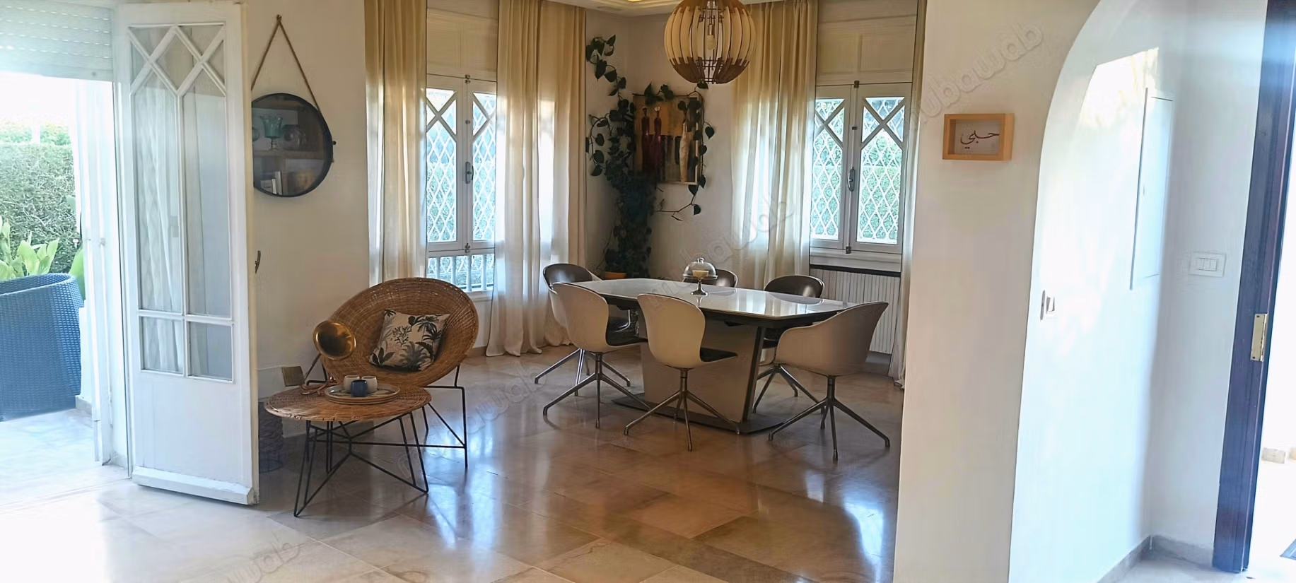 Duplex S3 avec jardin, Cité El Khalil, La Marsa
