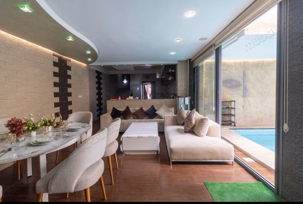 Villa a la location meublé a ain Diab 27000dh