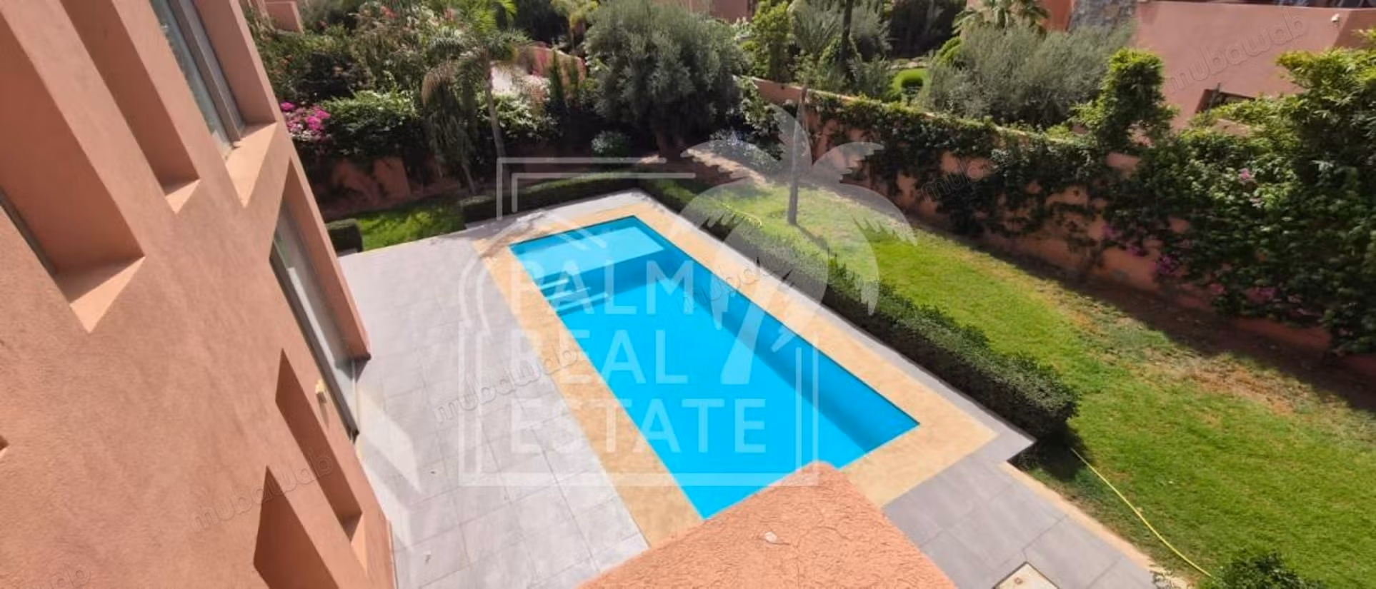 Bella villa da affittare vuota nella palmeraie