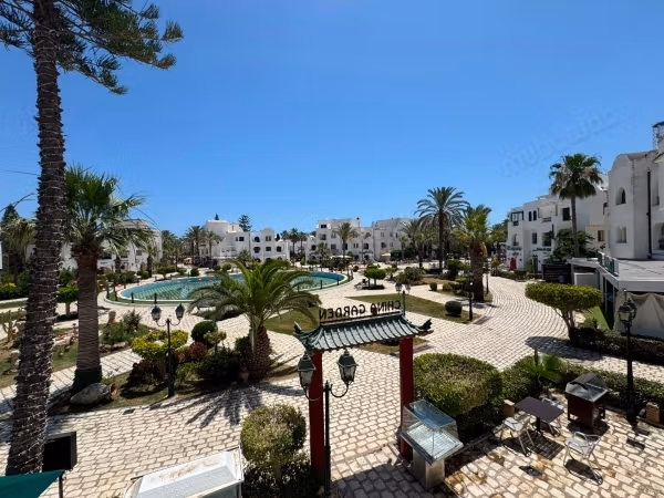 S1 a port kantaoui vue fontaine en vente