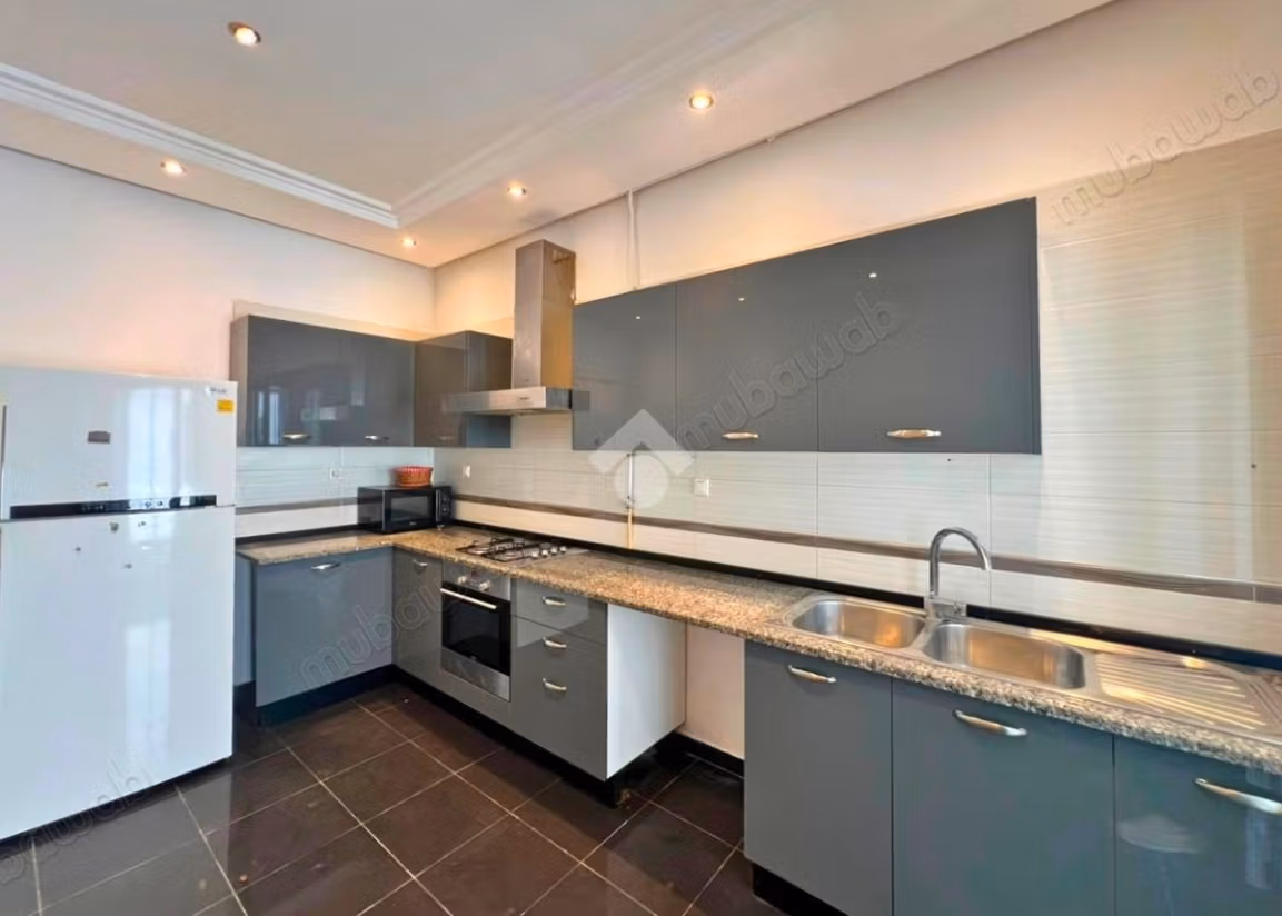 A furnished apartment is available for rent