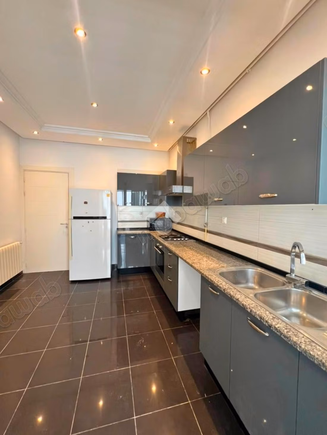 A furnished apartment is available for rent