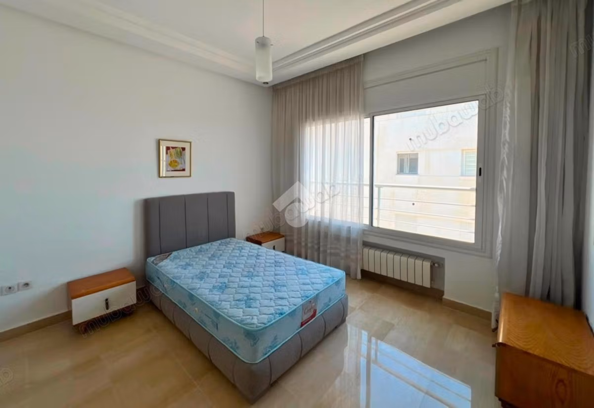 A furnished apartment is available for rent
