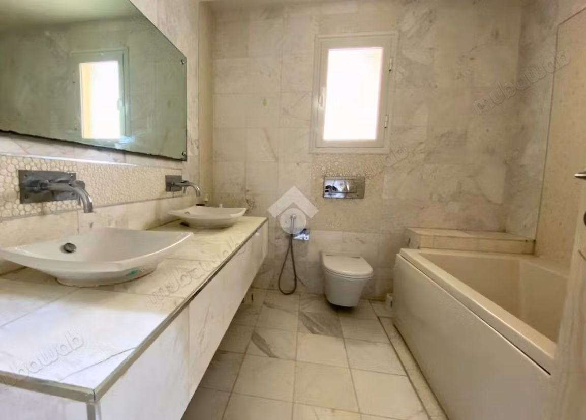 A furnished apartment is available for rent