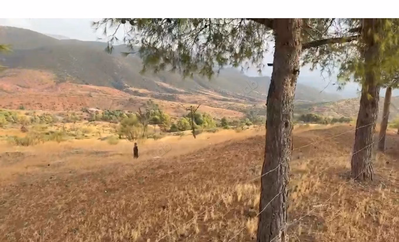 En venta – 6,62 ha titulados en Tnine Ourika, frente a la villa E – vista panorámica del Atlas y el valle – potencial turístico