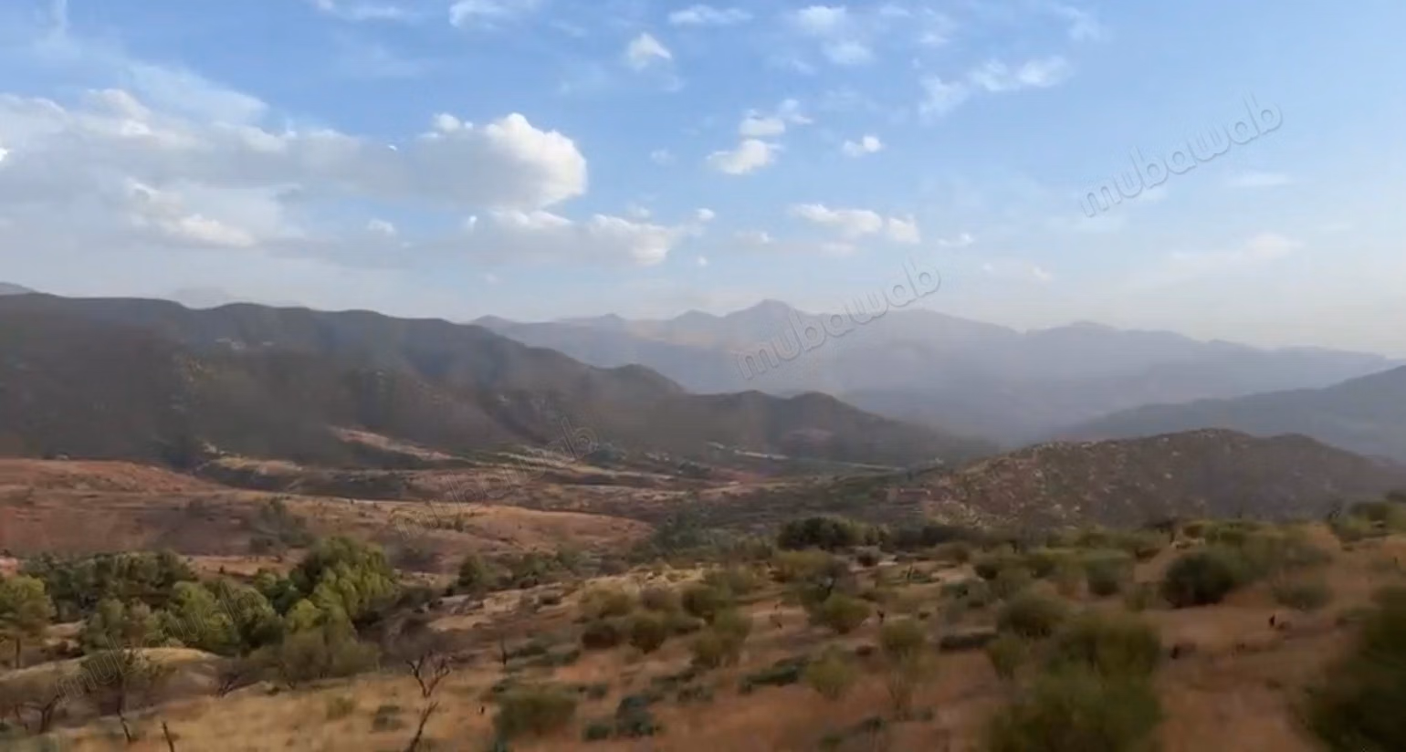 En venta – 6,62 ha titulados en Tnine Ourika, frente a la villa E – vista panorámica del Atlas y el valle – potencial turístico