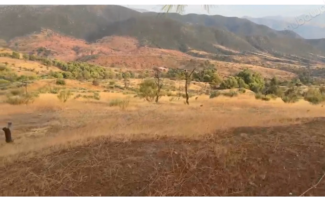 En venta – 6,62 ha titulados en Tnine Ourika, frente a la villa E – vista panorámica del Atlas y el valle – potencial turístico