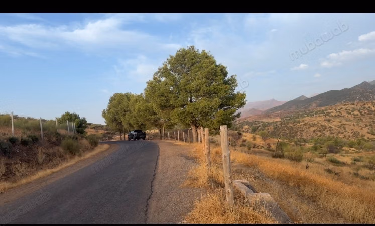 Te koop - 6,3 hectare titels in Tnine Ourika, tegenover Villa E - panoramisch uitzicht op de Atlas en vallei - toeristisch potentieel