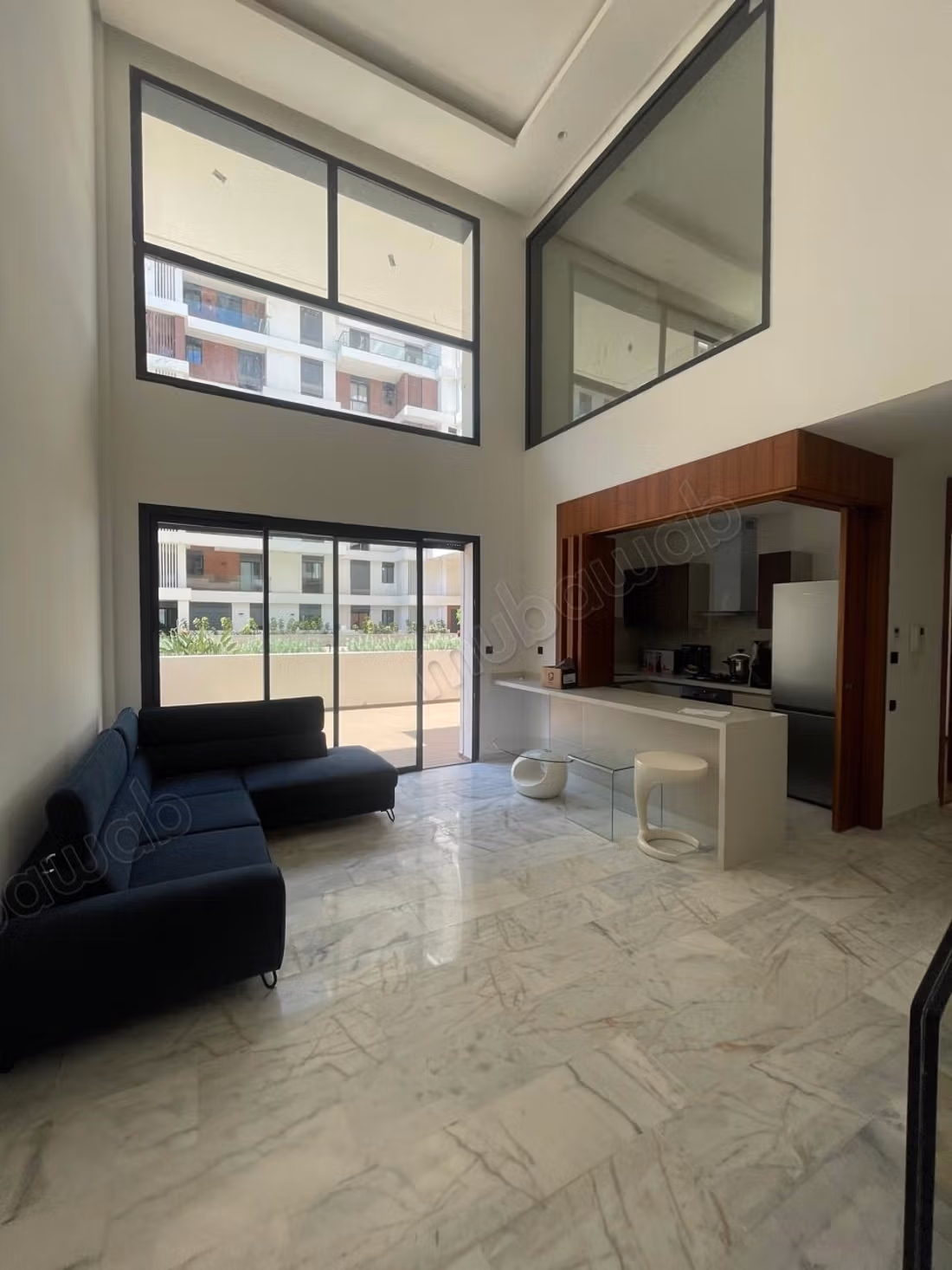 Duplex meublé avec terrasse – Casablanca Finance City