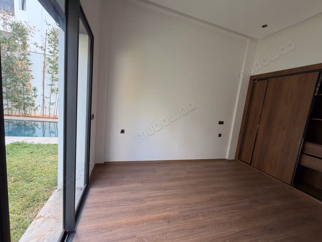 Apartamento excepcional en planta baja con piscina privada – Souissi