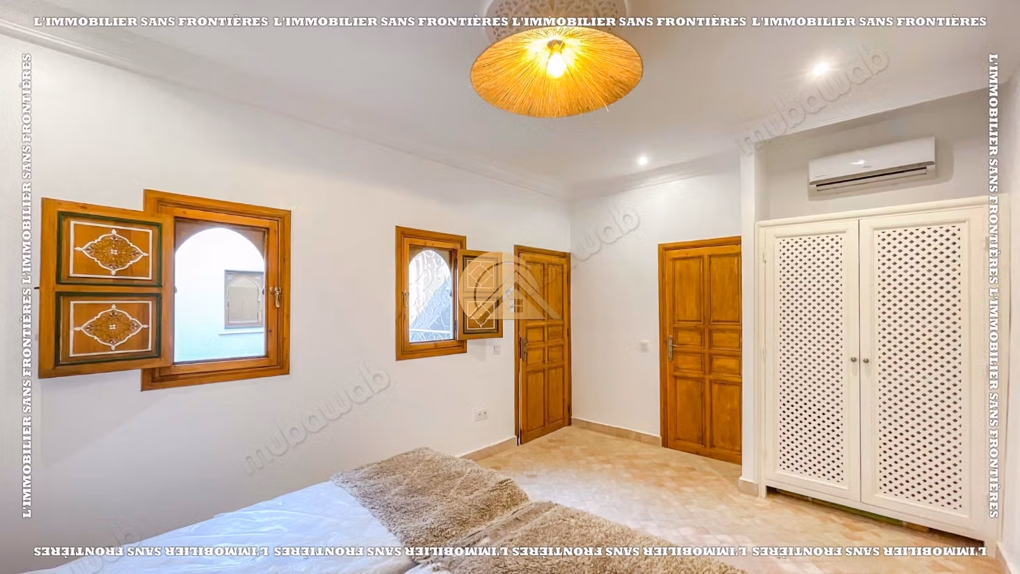 Riad neuf titré de 86 m² dans la Médina – 3 suites, piscine et cuisine d’été