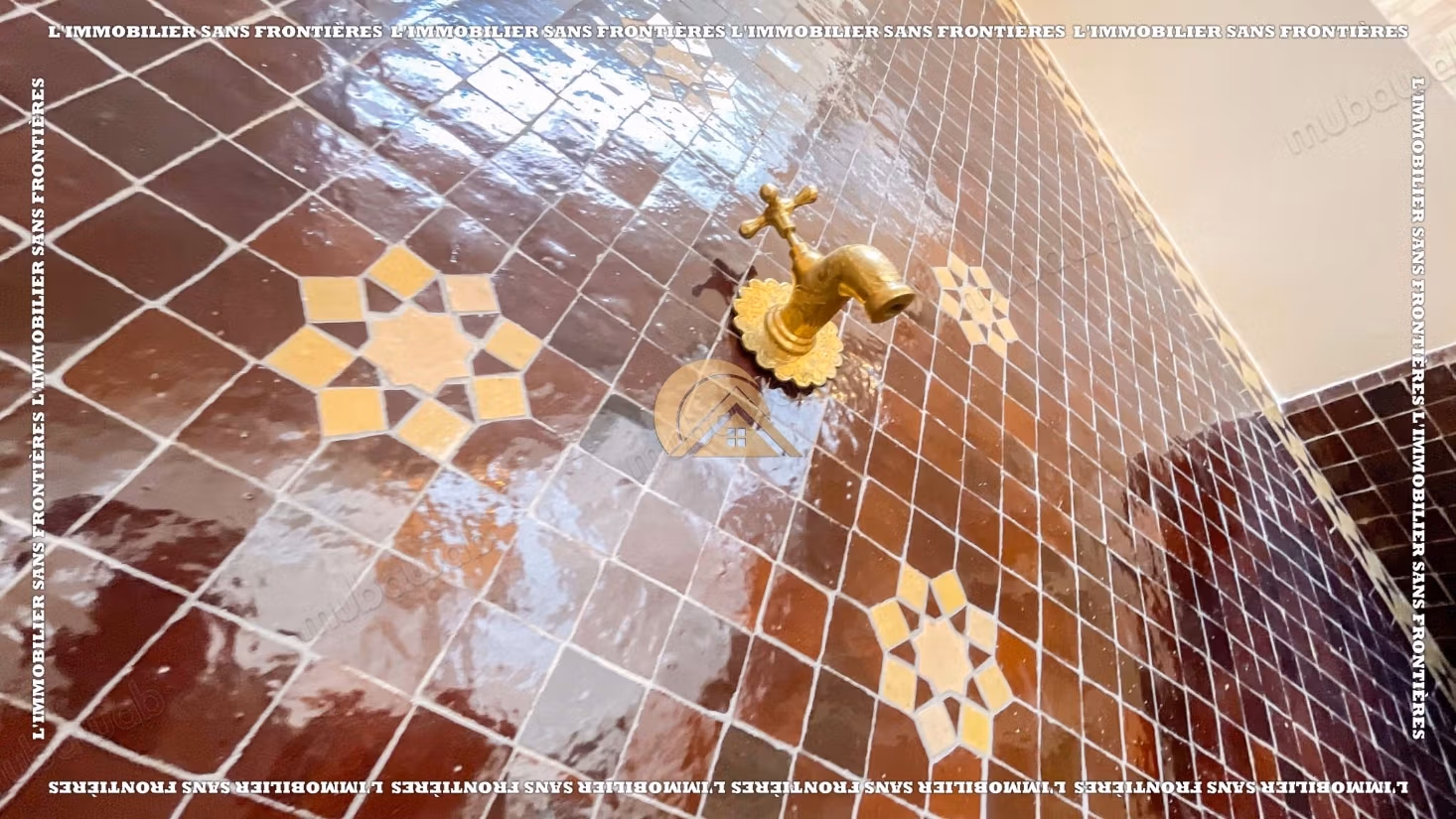 Riad neuf titré de 86 m² dans la Médina – 3 suites, piscine et cuisine d’été