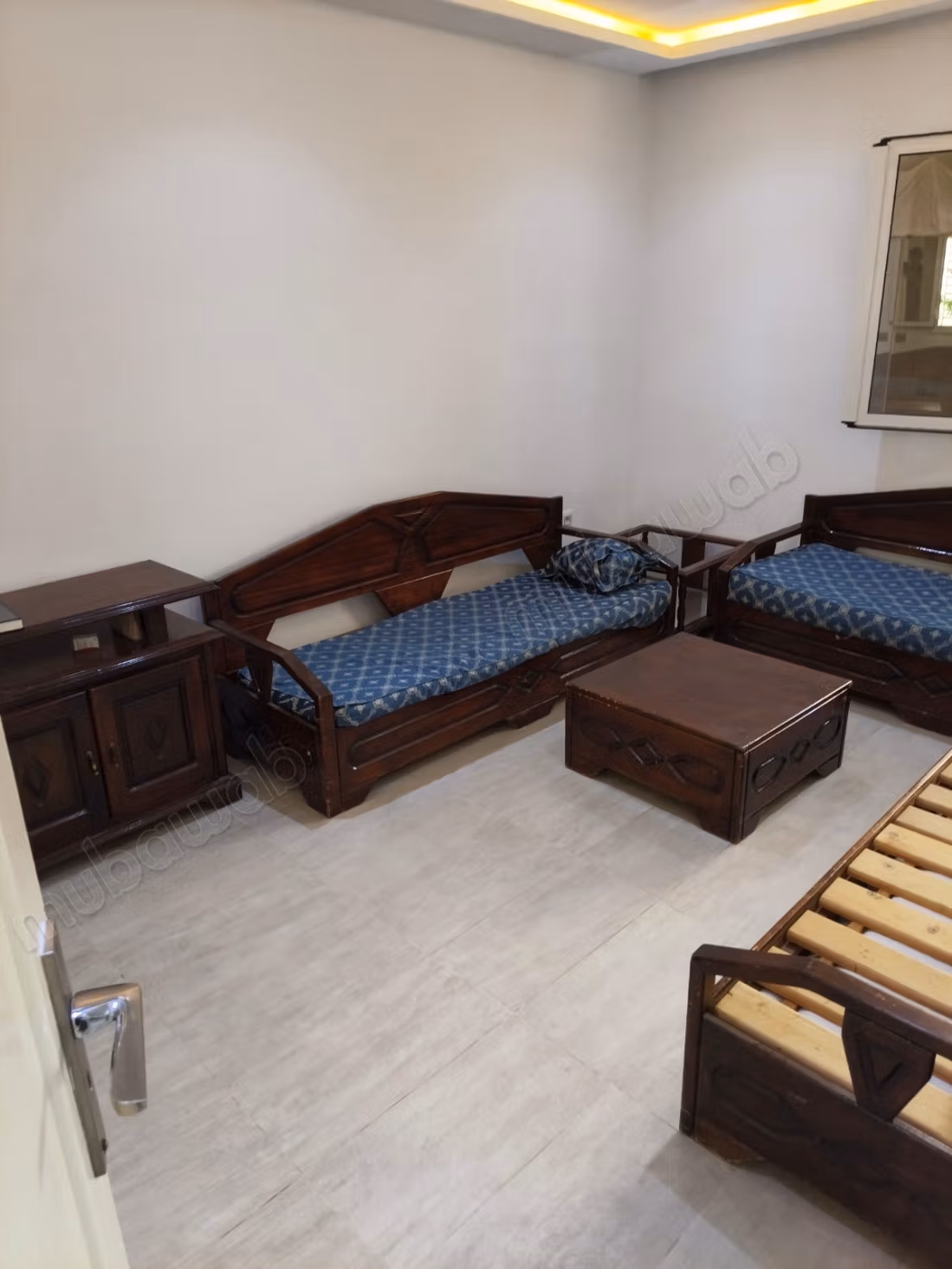 A louer s2 rez de jardin d'une villa a manar 1