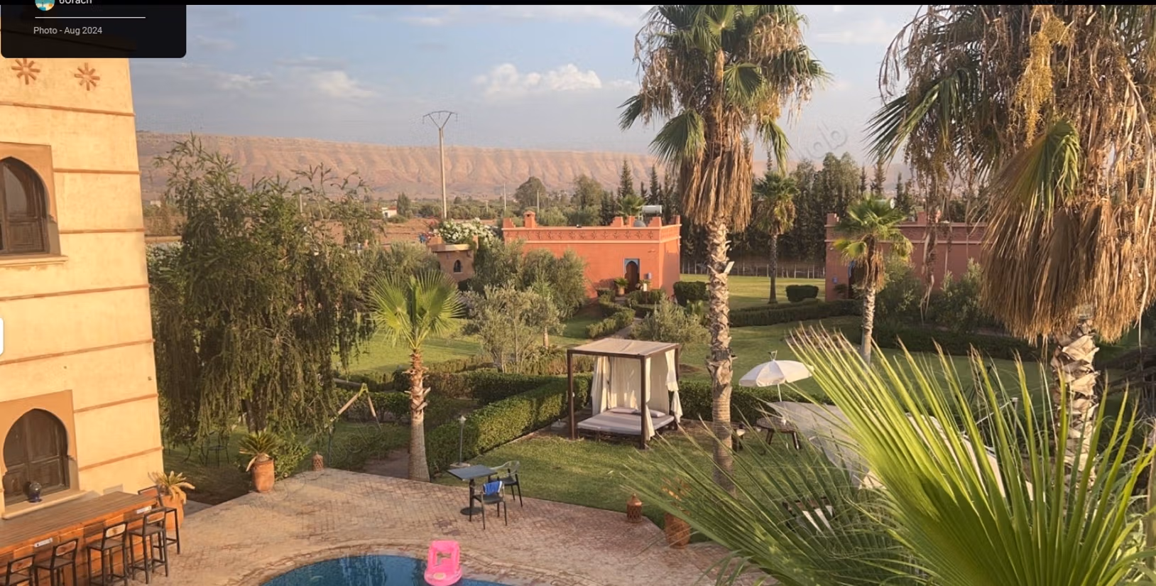 Terreno intestato di 840 m² ad Aït Faska - Vista montagne 