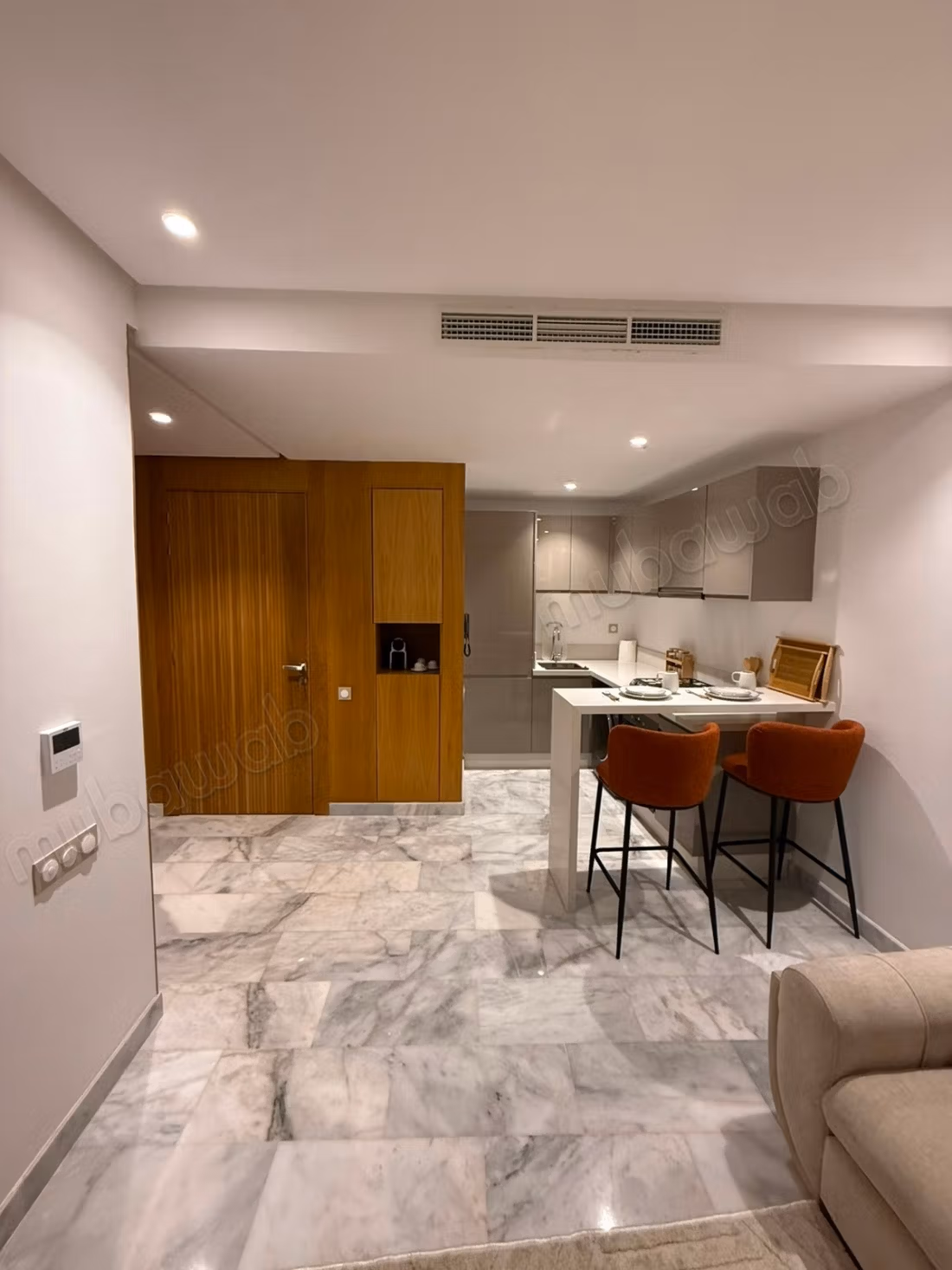 Très bel appartement en location à Palmier sans visi à vis Meublé
