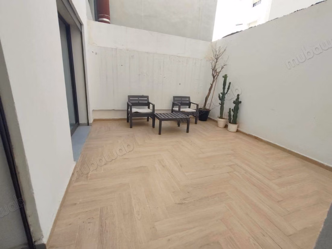 Studio terrasse meublé CIL 7500 dh